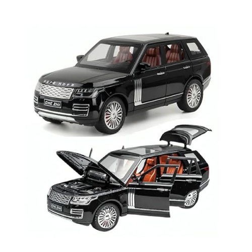 Metal Diecast Land Rover Range Rover
SUV Model 6 Doors Open Metal Toy Car with Sound Light