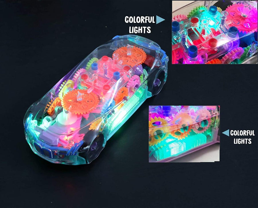 Transparent Toy Car For Kids