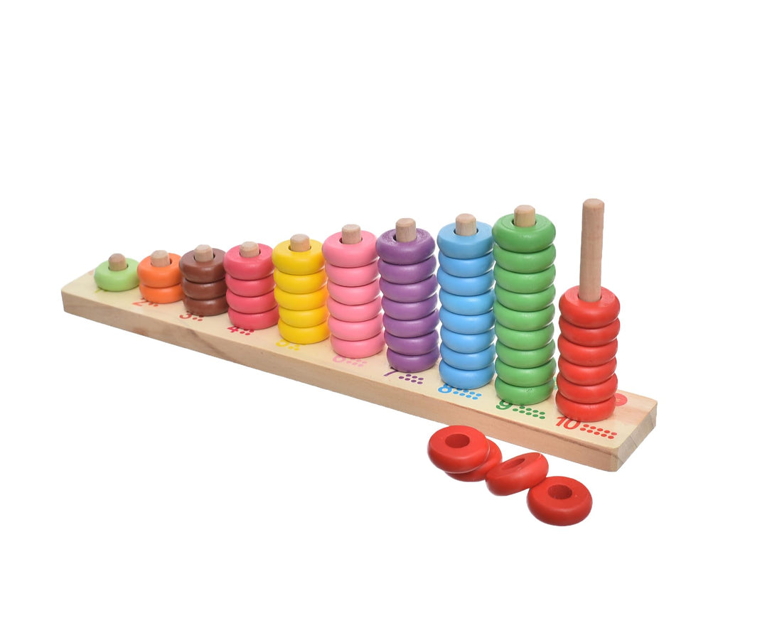 Cloud Computation Bead Wooden Toy