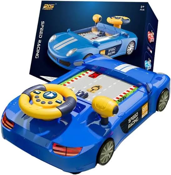 Simulated Driving Car Racing Game For Kids