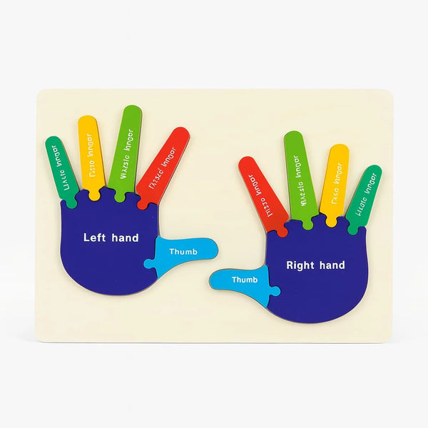 Hand & Foot Cognitive Puzzle Wooden Board