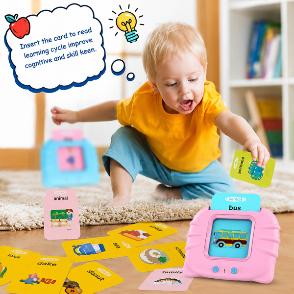 Talking Flash Card Educational Game Set for Preschool Kids