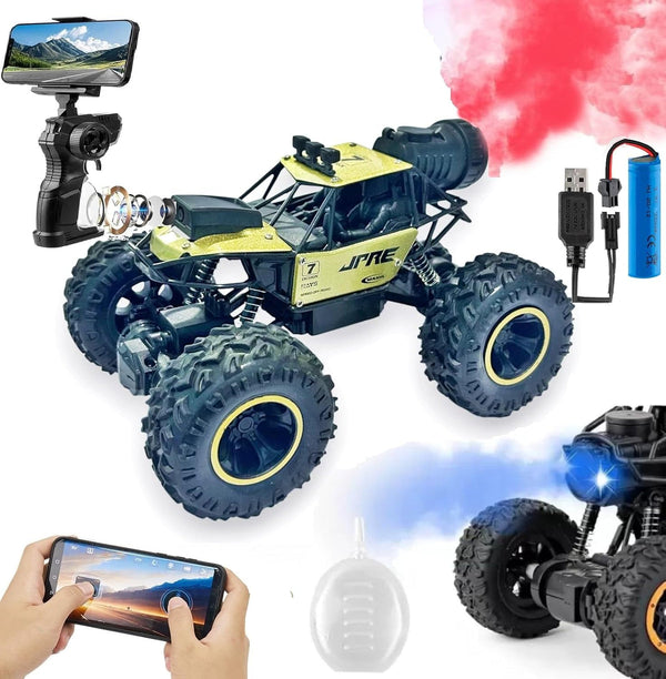 SpyBeast RC Car | Live Camera + Smoke Blast Monster Truck