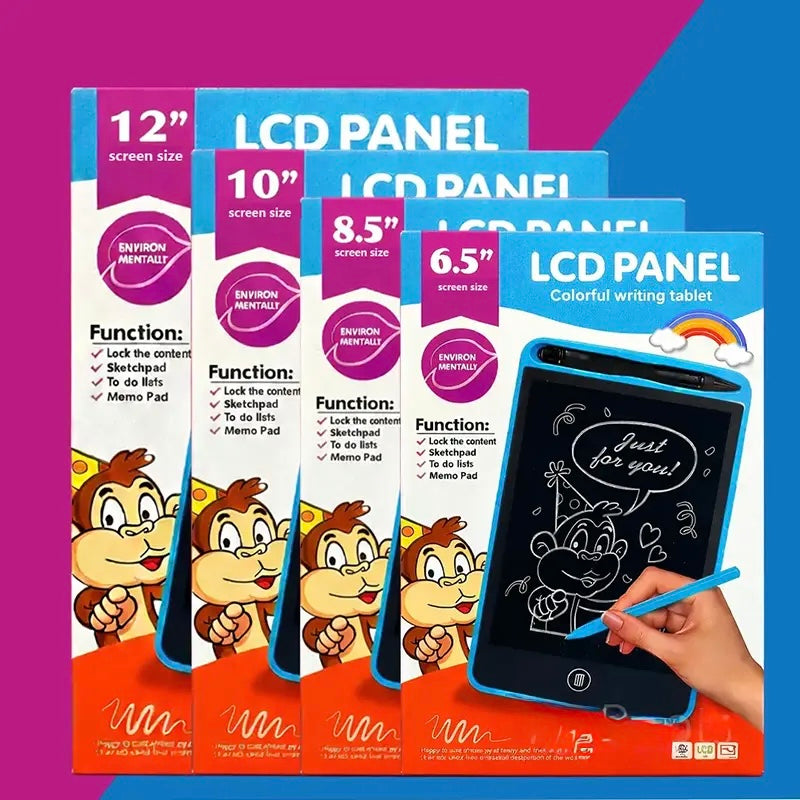 Premium LCD Writing Tablet – Educational Drawing Pad (6.5″ to 16″)