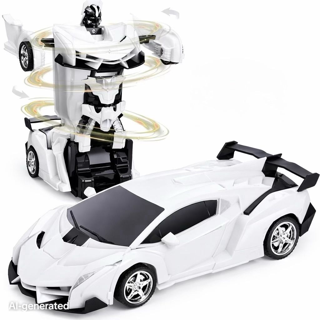 👇  🚗⚡ 2-in-1 Transforming Robot Car – Auto Flip Supercar Toy for Kids 🤖🔥