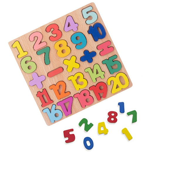 🔥 Wooden Numbers Board – Smart Learning for Kids!
