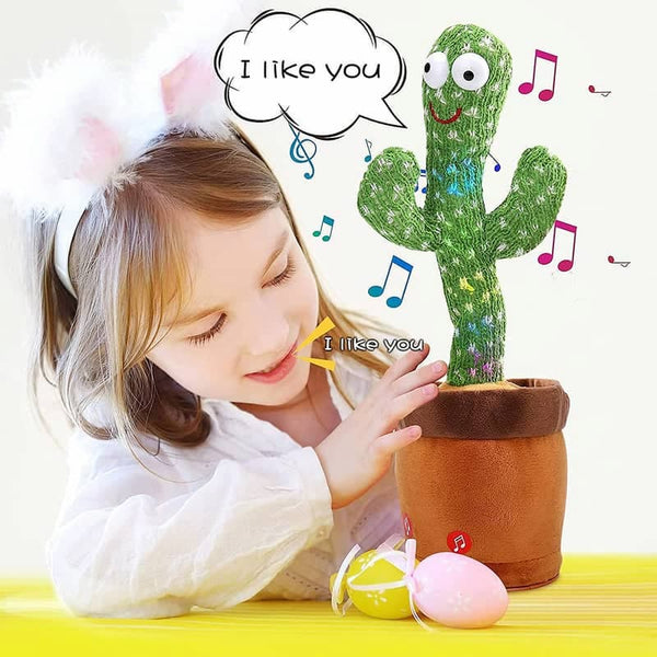 Cute Dancing and Talking Cactus Toy