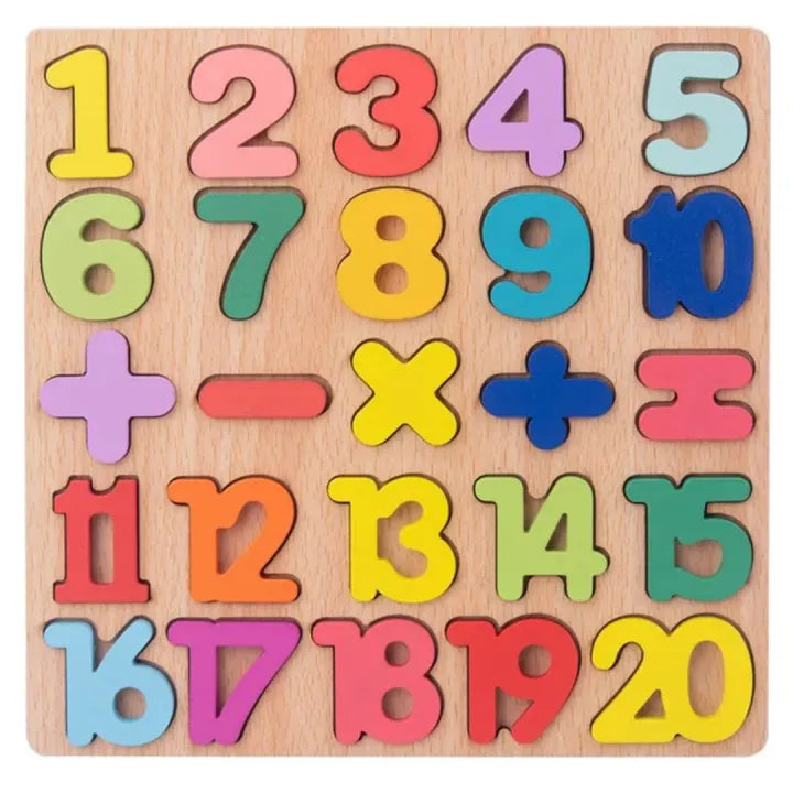 3D Wooden Puzzle Board for kids