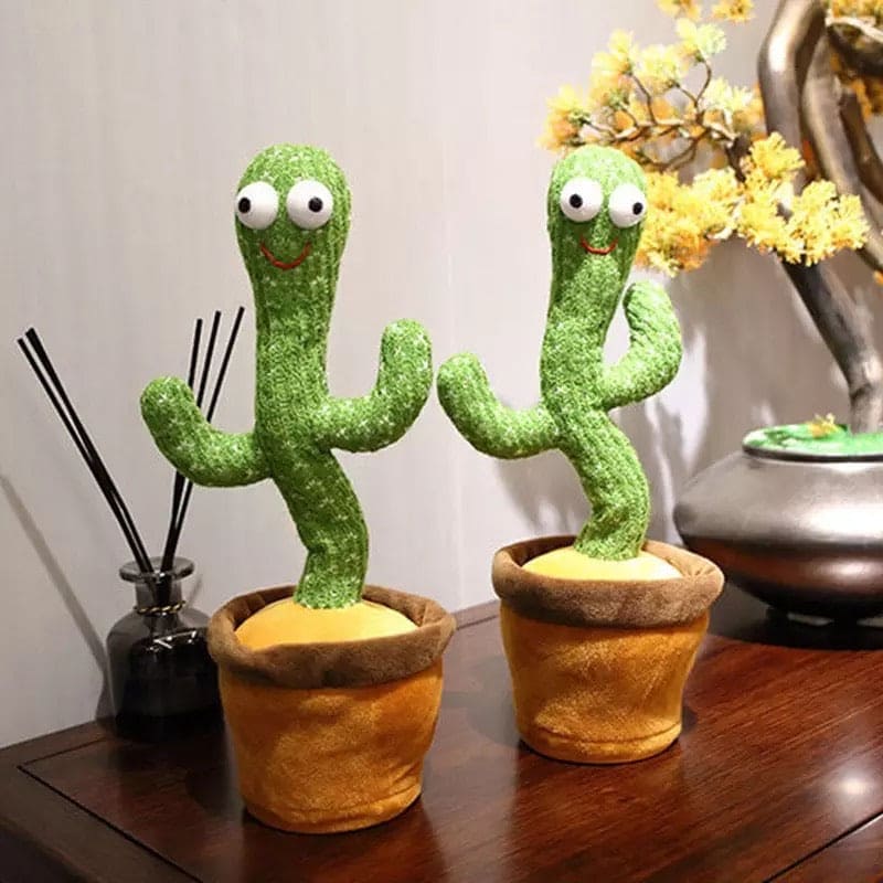 Cute Dancing and Talking Cactus Toy
