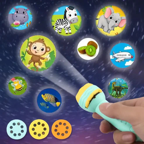Projecter Flashlight for Kids (3 Discs)