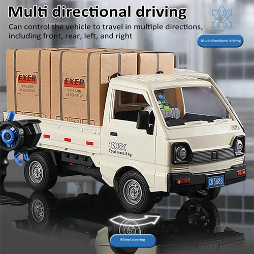 REMOTE CONTROL CARGO DELIVERY TRUCK FOR KIDS